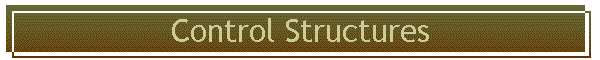 Control Structures